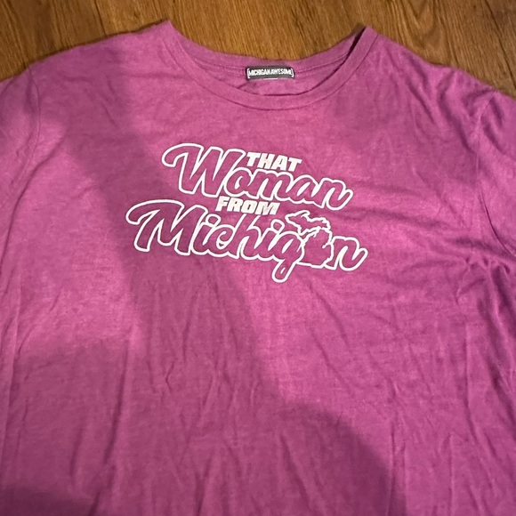 Women’s 3XL Michigan shirt “that woman from Michigan” (Gov Whitmer) - Picture 1 of 1